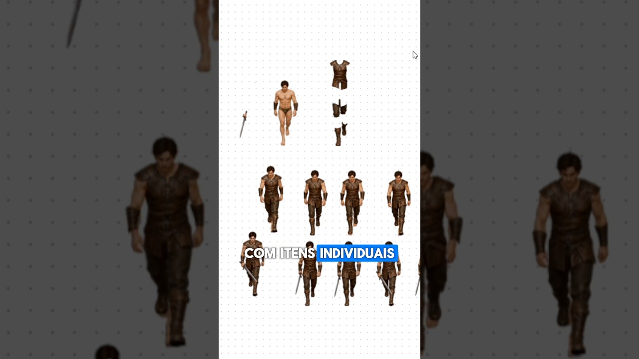 Capa da novidade: Dia 2: animações dos personagens de Arena Medieval